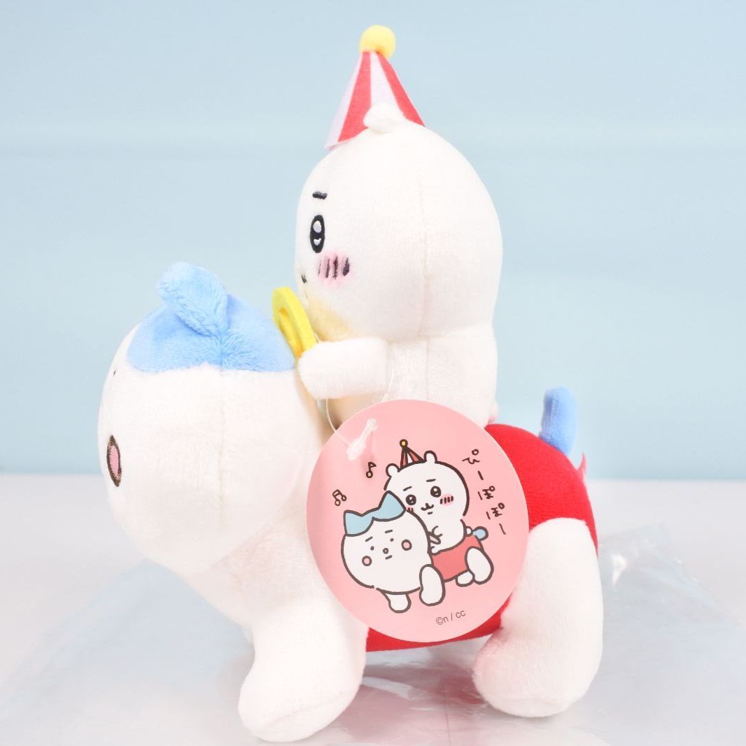 大清水30-1-0918ma】ちいかわらんど ぴーぽぽぬいぐるみ ハチワレ ちい