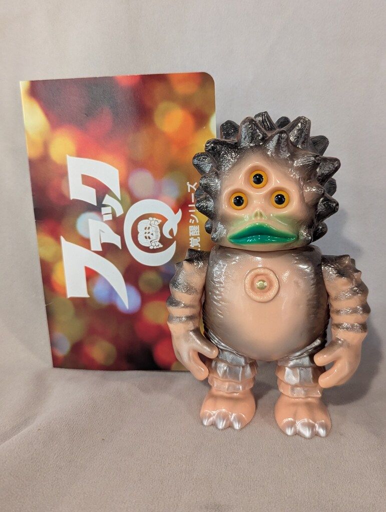 TERRIBLEWHORE Fuck Q イボイボ怪獣アイコ ソフビ クリアラメ