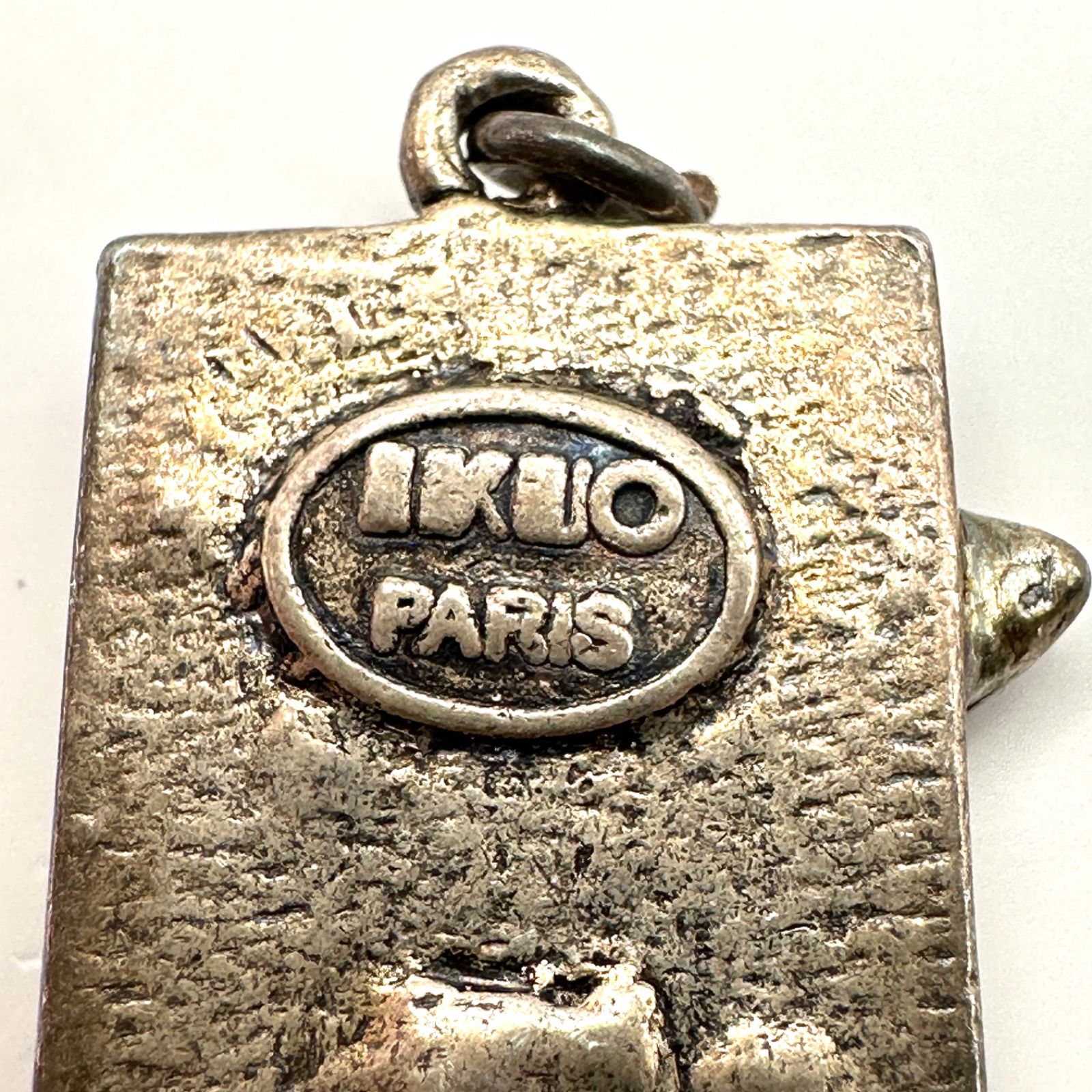 IKUO PARIS 一森育郎 イクオパリ ペンダントトップ リーフ ライン 