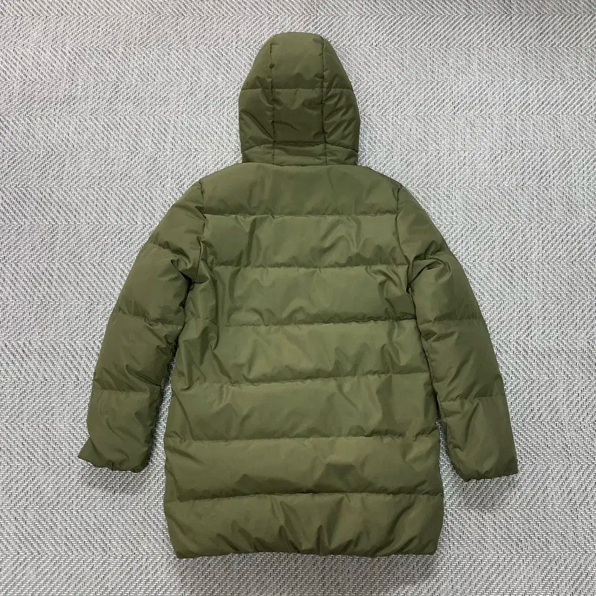 150 アディダス オリーブ ダウンジャケット ロング丈