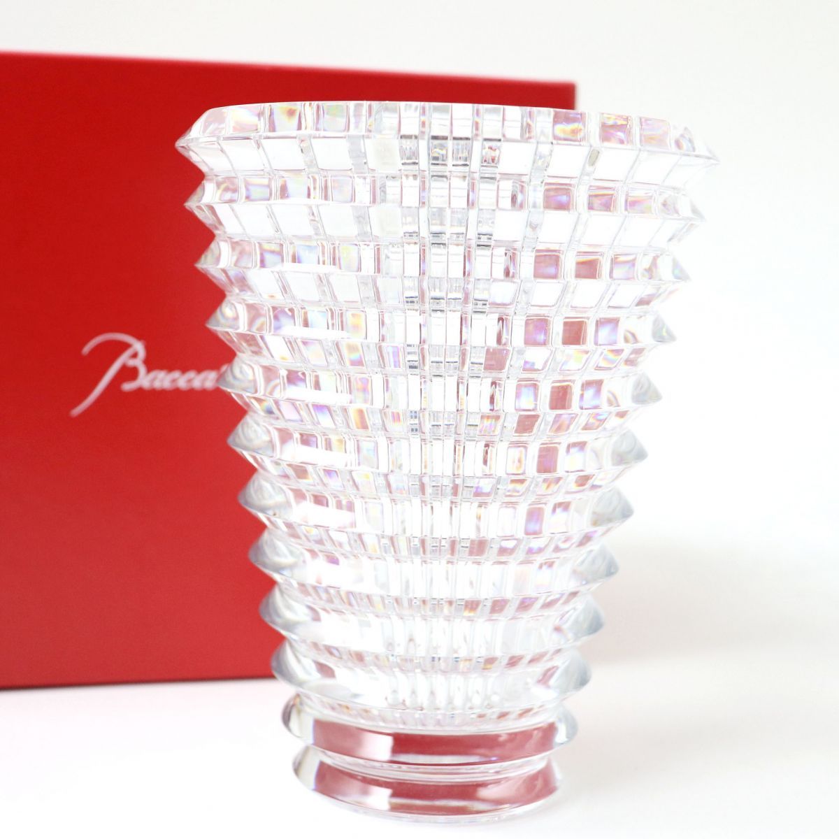 極美品◇Baccarat バカラ 2103679 EYE アイ クリスタルガラス フラワー