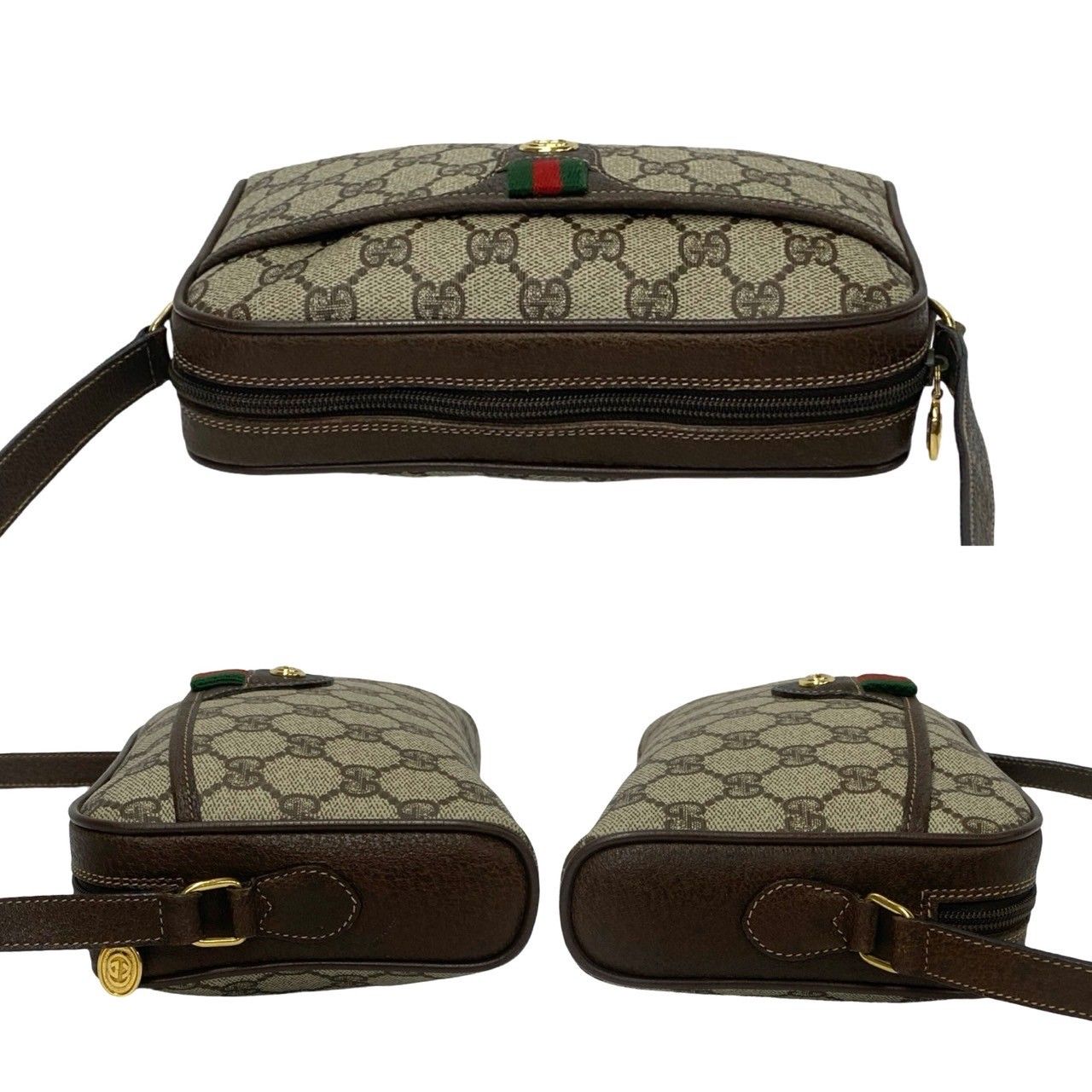 美品　GUCCI オールド　グッチ　シェリーライン　ミニ　ショルダー　バッグ 楽天市場】GUCCI グッチ オールドグッチ シェリーライン