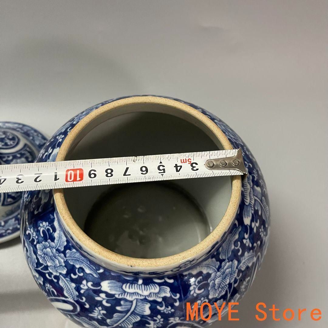 景徳鎮  青花  下彩磁器 将軍壺  装飾品 工芸品  美術品 置物 景徳鎮 青花 下彩磁器 将軍壺 装飾品 工芸品 美術品 置物 - メルカリ