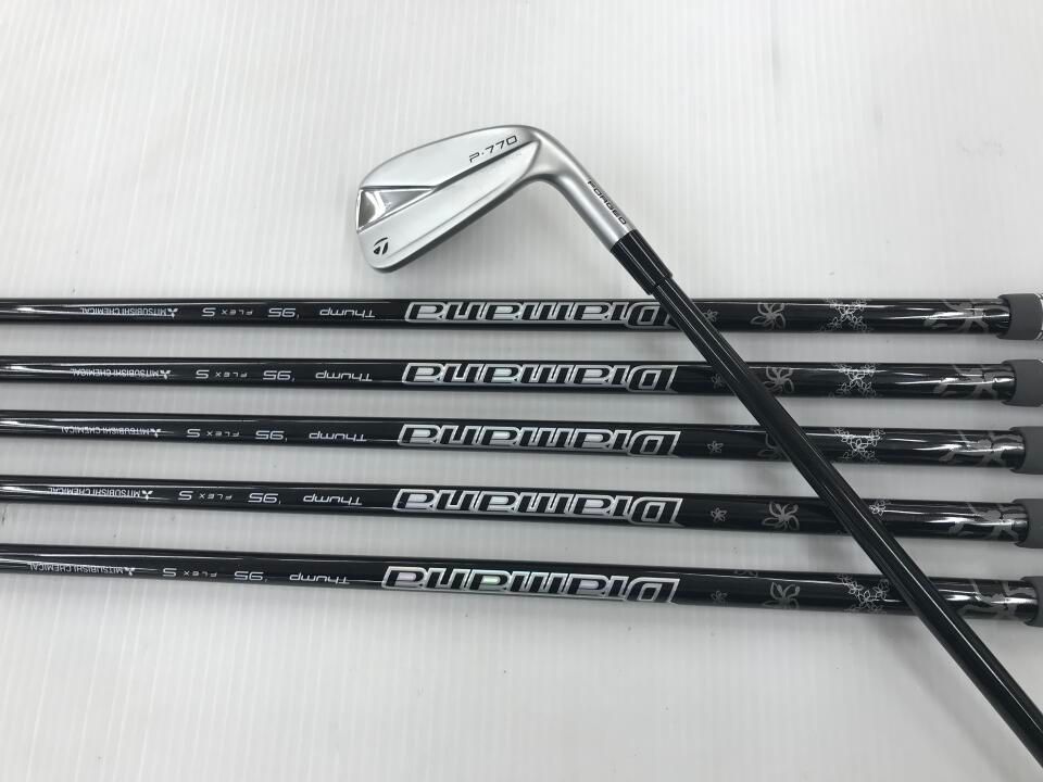 【即納】P・770 2023 | S | Diamana Thump 95 | 中古 | アイアンセット | テーラーメイド