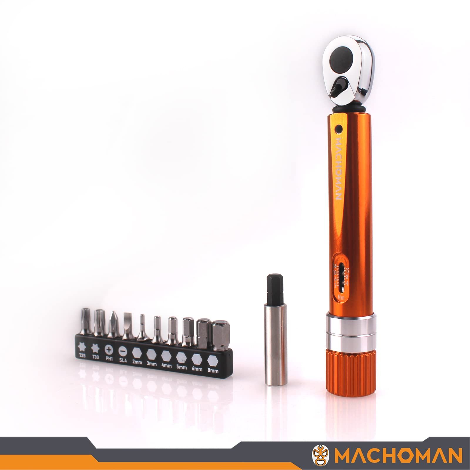 自転車用ミニラチェットトルクレンチ