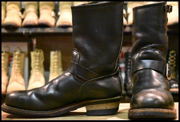 レッドウイング　REDWING 8198 ミッドナイト　ナイフポケット 7.5D 良品 羽タグ】レッドウィング 8198 ナイフポケット付き
