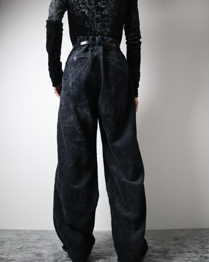 HERMES VINTAGE CORDUROY TROUSERS 常田大希 SEVEN BY SEVEN - 【常田 大希 さん着用】 コーデュロイ ワイド