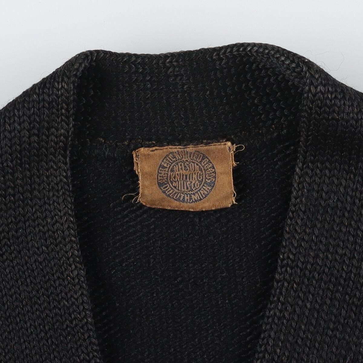 古着 ~60年代 NELSON KNITTING MILLS CO. ウールレタードニット