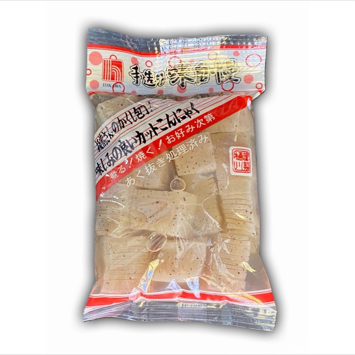 昔ながらの製法 カット済み こんにゃく 220g×24袋入 群馬県産 隠し包丁入