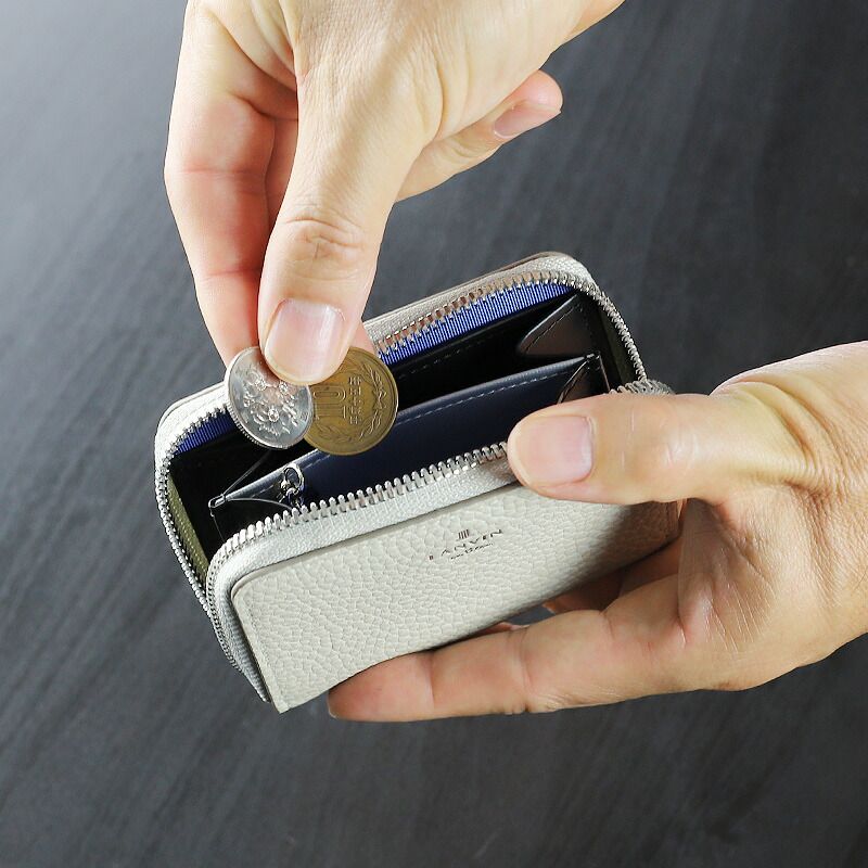 小銭入れ ラウンドファスナー