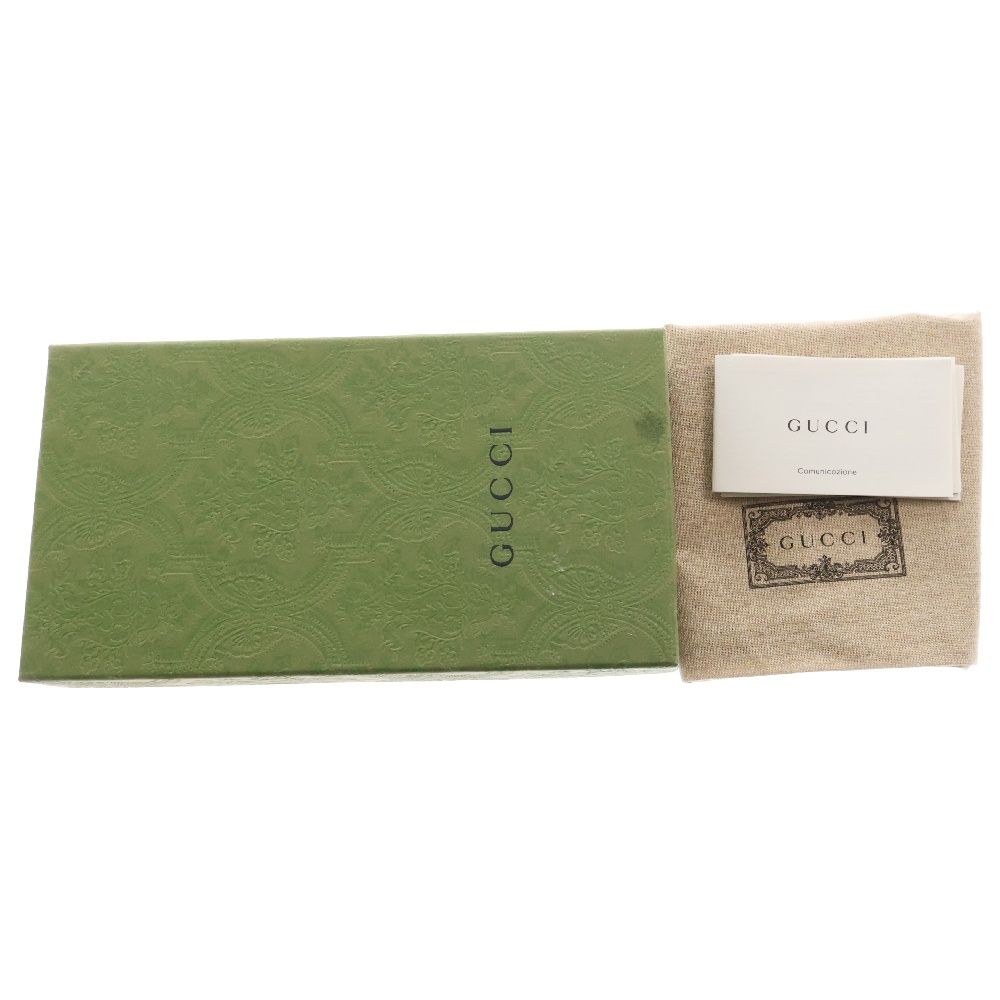 GUCCI (グッチ) ジャンボGG バンブー ロングウォレット 長財布