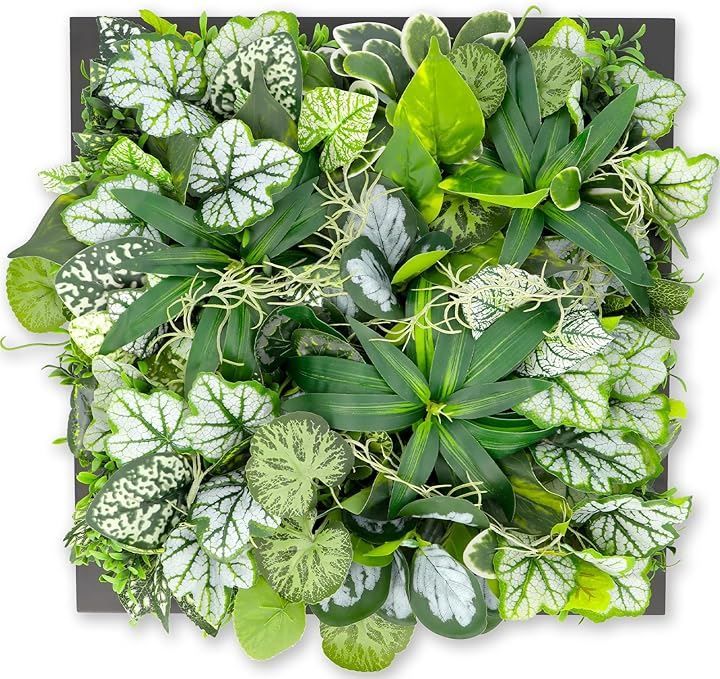 Couleur フェイクウォールグリーン インテリア 光触媒加工 抗菌消臭 日本製 壁掛け 観葉植物 Spring Awakening