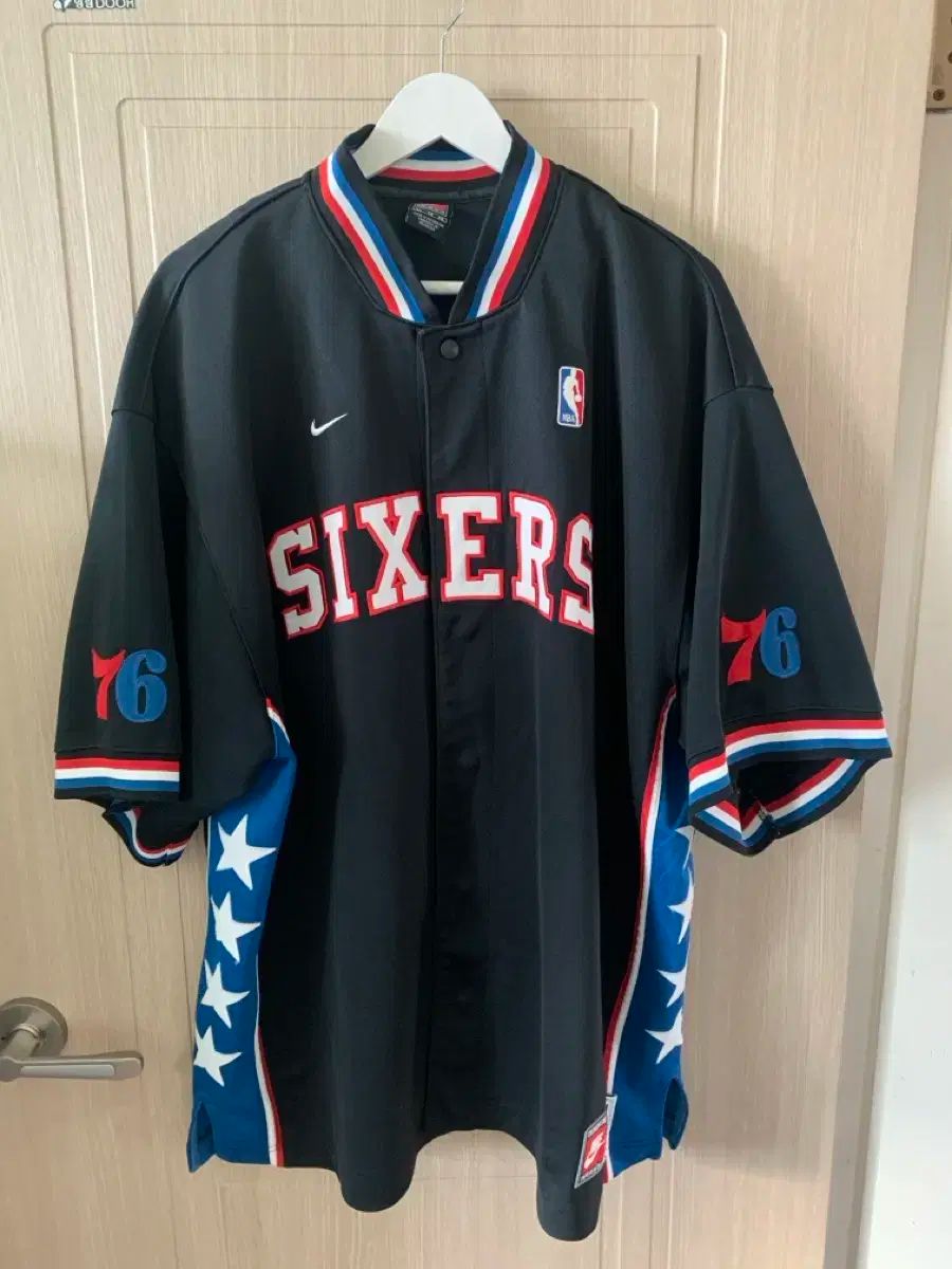  90s NIKE(ナイキ) NBA フィリー シクサーズ 射撃 ジャージ 半袖 シャツ その他