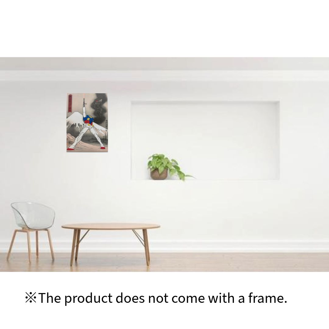 ショップ 木製パネル 浮世絵X機動戦士ガンダム