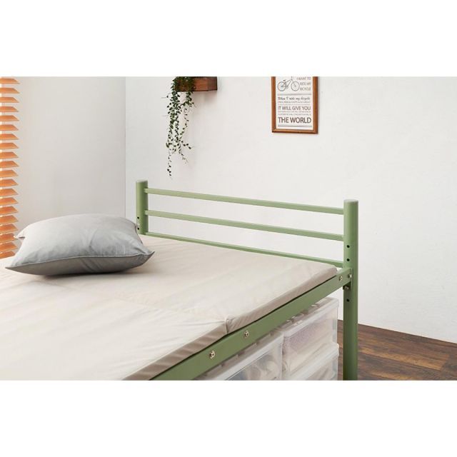 萩原 Hagihara KH-3961M-GR シングルロングベッド 新生活 インテリア 家具おしゃれ