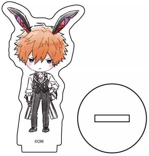 中古】雑貨 ベルゼブブ 「Obey Me! アクリルぷちスタンド 06.バニーver