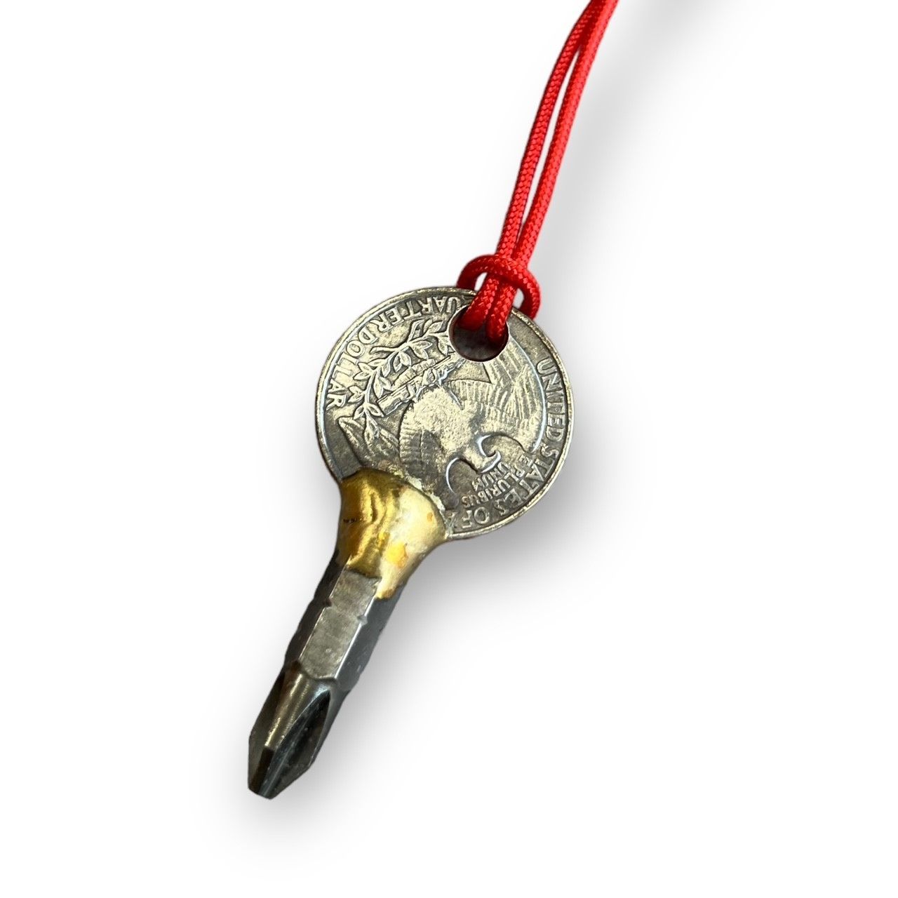 未使用品 TOM SACHS Quarter Screw Necklace クォーター スクリュー