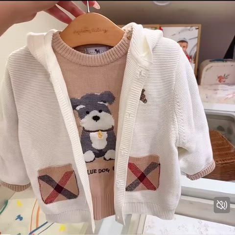 ダックスベイビー ベア フーディー パーカー ニット カーディガン STEELWINDOWSANDDOORS_COM