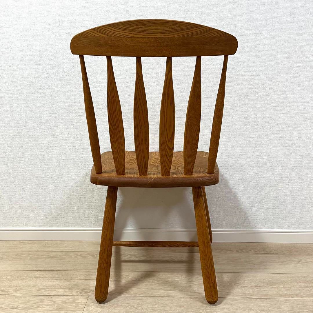 す24 北欧 ナチュラルインテリア オーク調 ウィンザーチェア カフェ風 ダイニングチェア MARWIL-DEMENAGEMENTS_CH