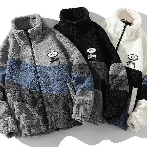 STUSSY ステューシー ボア ボアジャケット もこもこ 冬 暖かい 3カラー