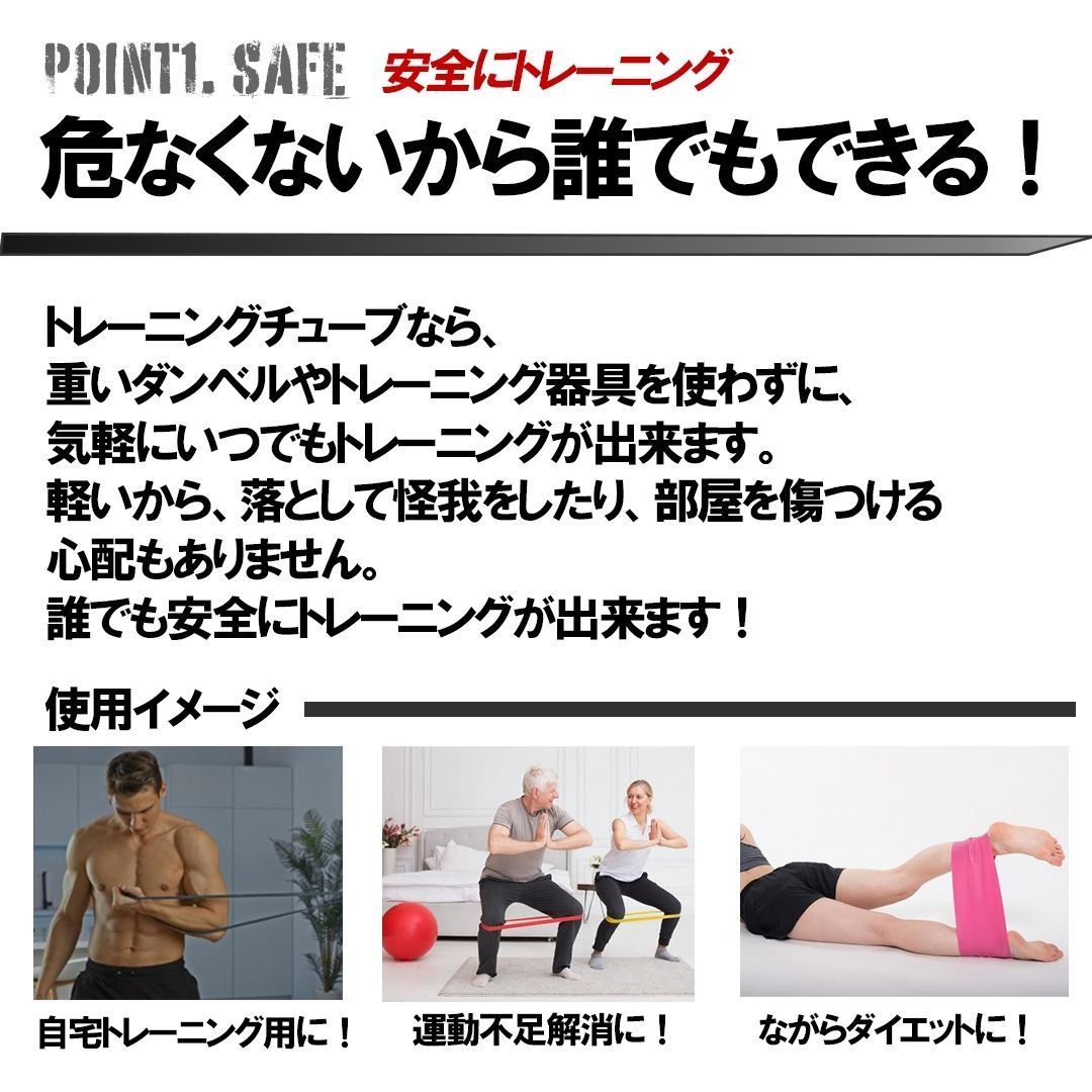 ダイエット トレーニング チューブ 筋トレ ゴムバンド ヨガバンド 男女兼用 フィットネス ストレッチダイエット  部分痩せ 脚痩せ 二の腕 太もも  腹筋 チューブトレーニング ゴムチューブ ゴムバンド 筋トレチューブ セラバンド リハビリ 0207