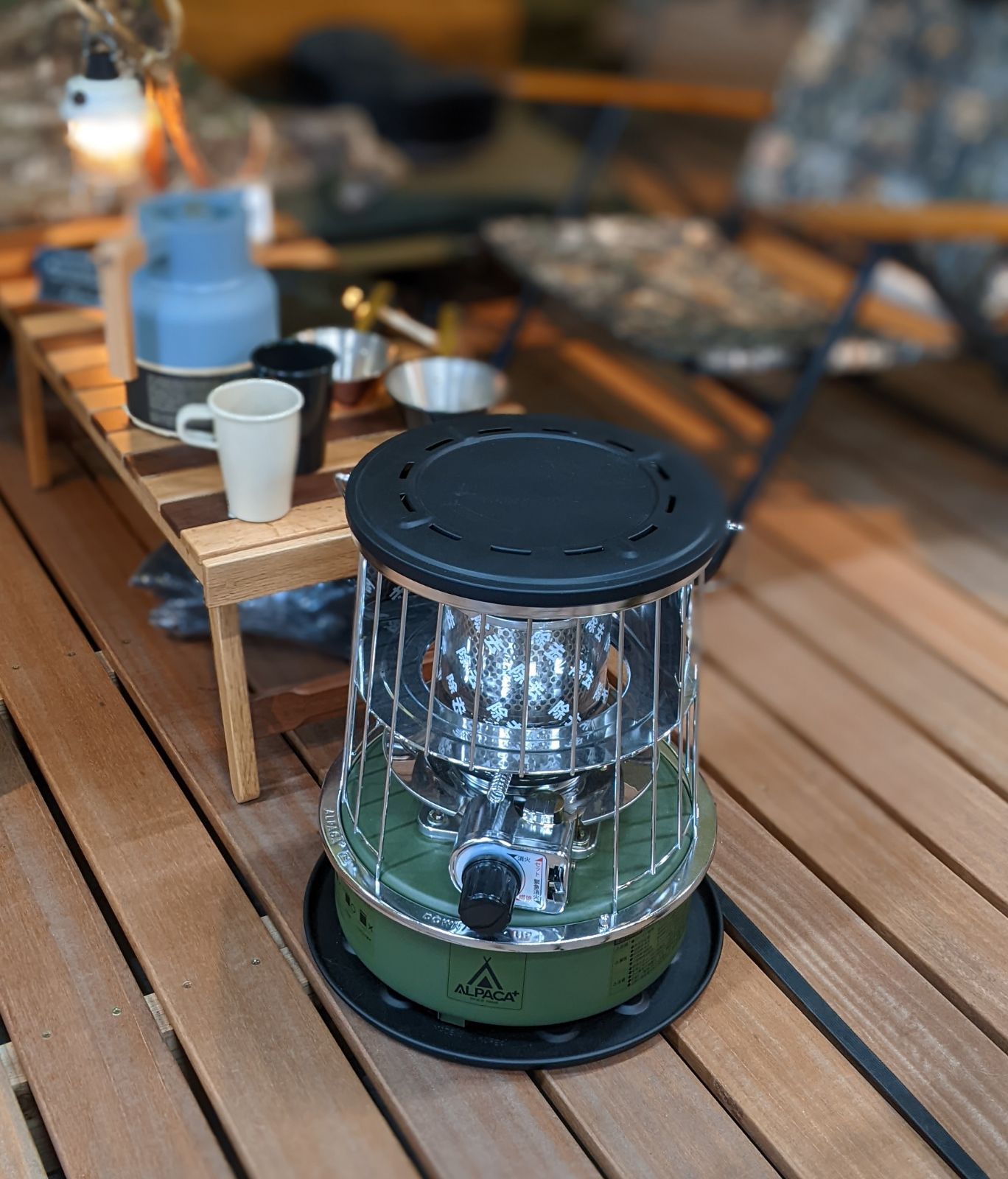 アルパカ プラス ストーブ TS－77NC カーキ グリーン ALPACA キャンプ 暖房 室内 ヒーター heater