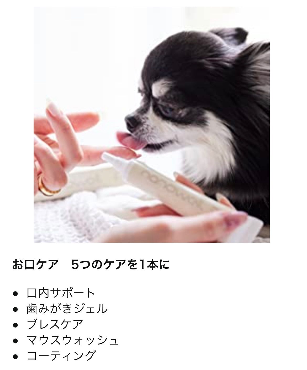 犬用歯ブラシ プリエブラシＳ＋ナノウエルオーラルケア5個