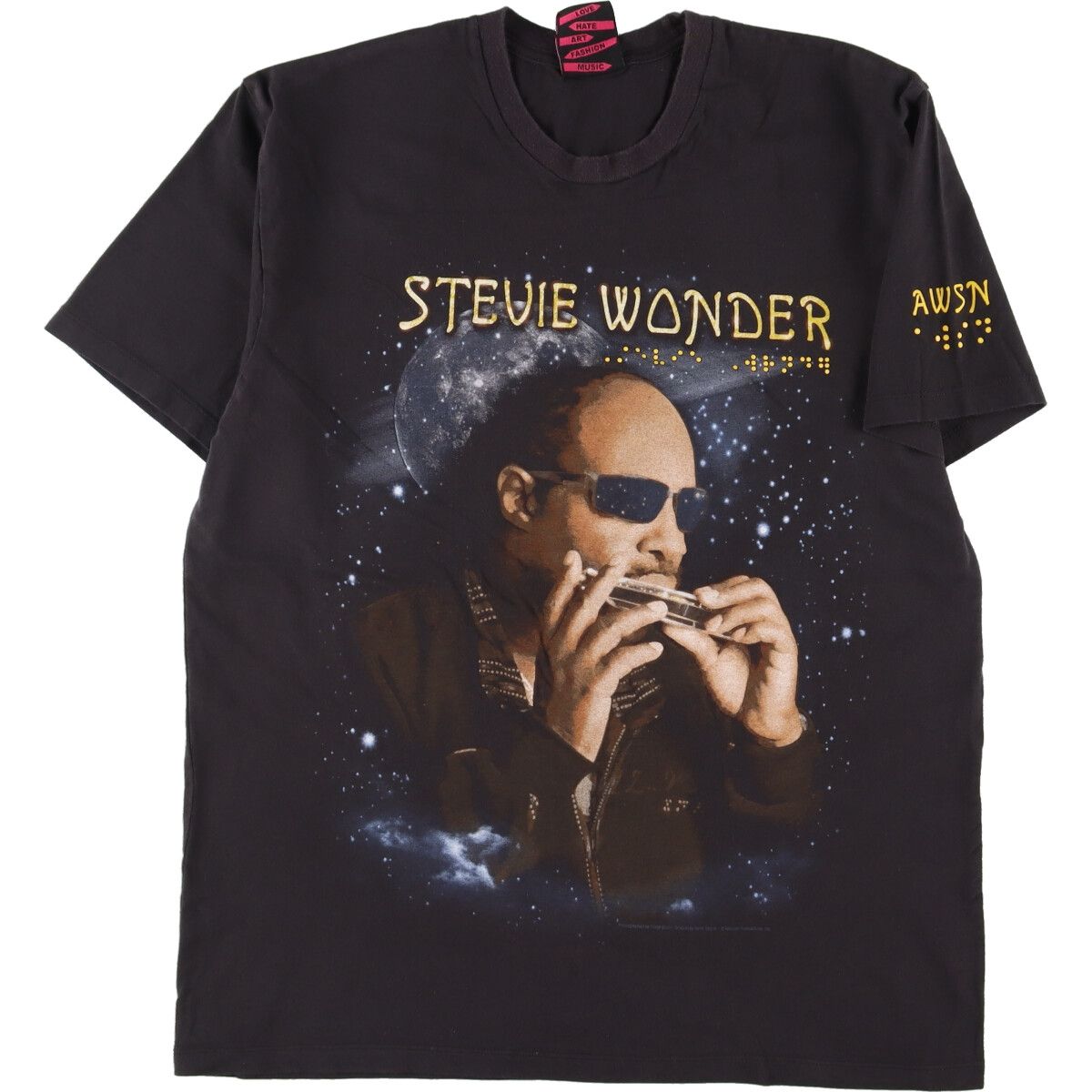 Stevie Wonder Tシャツ vintage ラップティーズ rap - Tシャツ ...