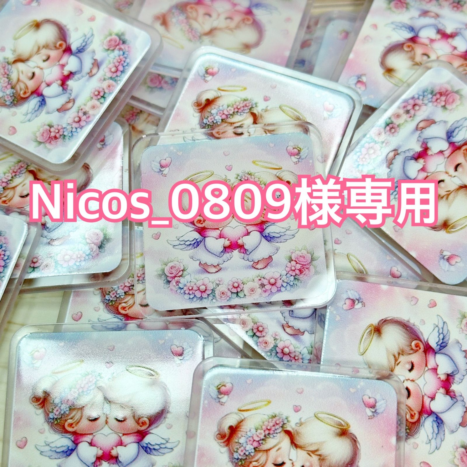 Aprosio&co のサーモンピンクボールイヤリング Aprosio&co のサーモンピンクボールイヤリング Aprosio&co の