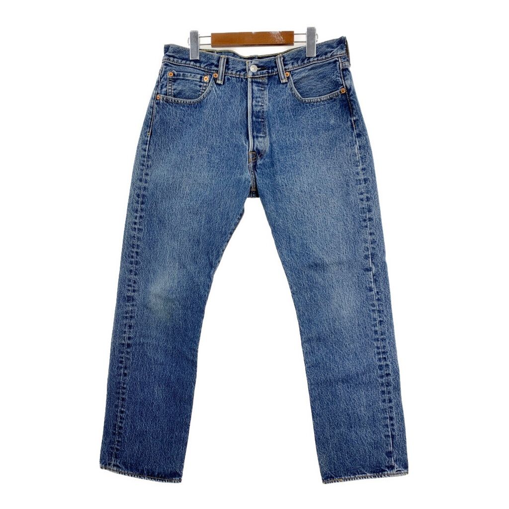 Levi's リーバイス 501 デニムパンツ ブルー (メンズ W33 L30) 中古 古着 T2353