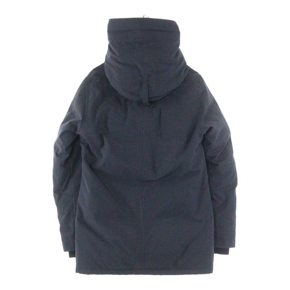 CANADA GOOSE カナダグース JASPER ジャスパー ロゴデザインモチーフ マルチポケット フーデッド ジップアップ ダウンジャケット ブラック 68F8490