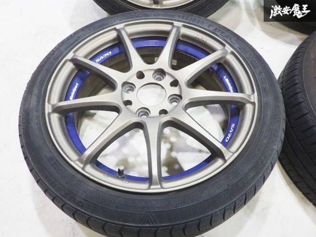 WedsSport SA-70 +15インチタイヤ ○WedsSports ウェッズスポーツ SA-70 15インチ 5.5J ＋45 4穴