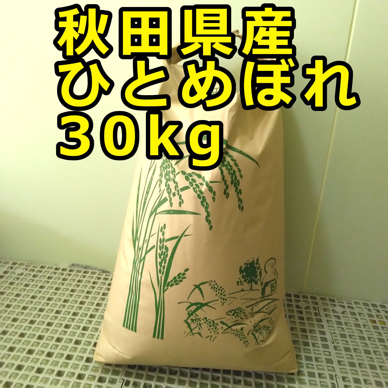 秋田県産米 ひとめぼれ 令和6年産 30kg - メルカリ