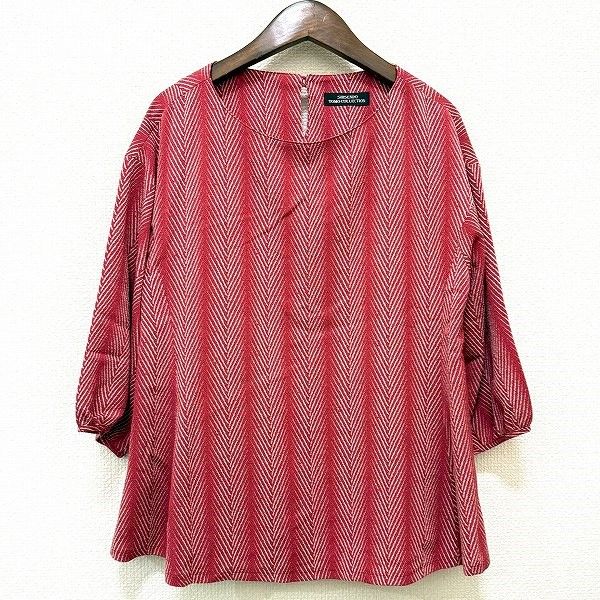 anc 詩仙堂 シセンドウ SHISENDO TOMO COLLECTION カットソー 赤系 