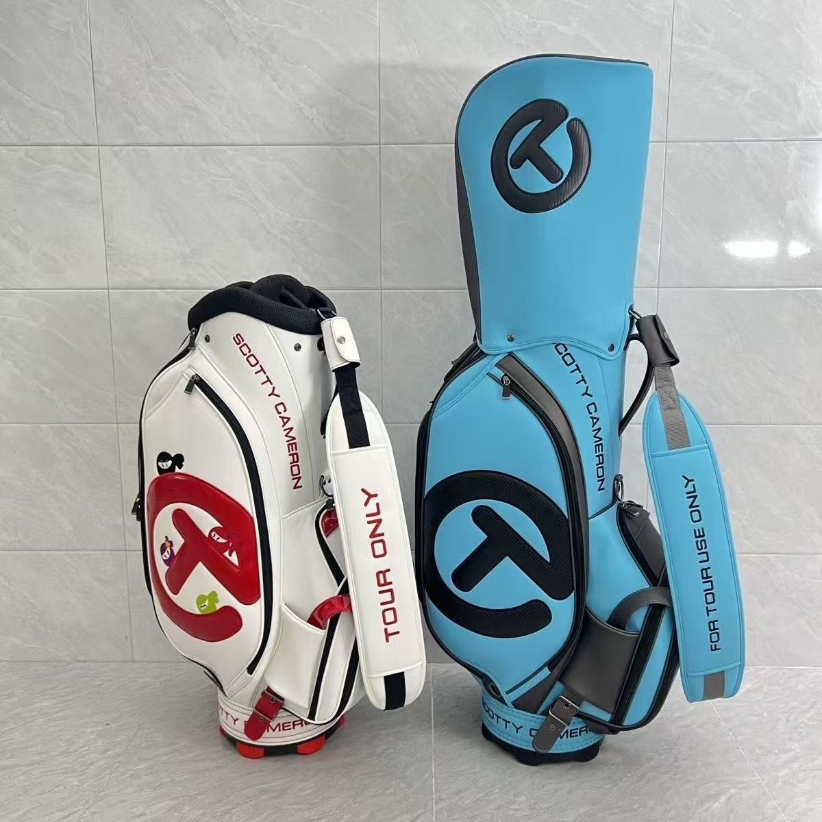 美品 ScottyCameron スコッティキャメロン ゴルフバッグ 2色選択