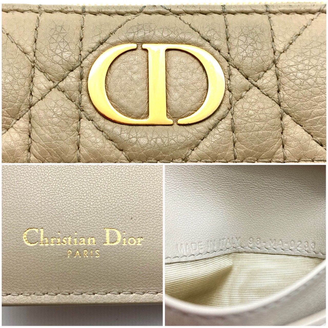 クリスチャンディオール カロ ダリア ウォレット ロゴ 二つ折り財布 70908 クリスチャンディオール カロ ダリア ウォレット ロゴ 二つ折り財布 70908