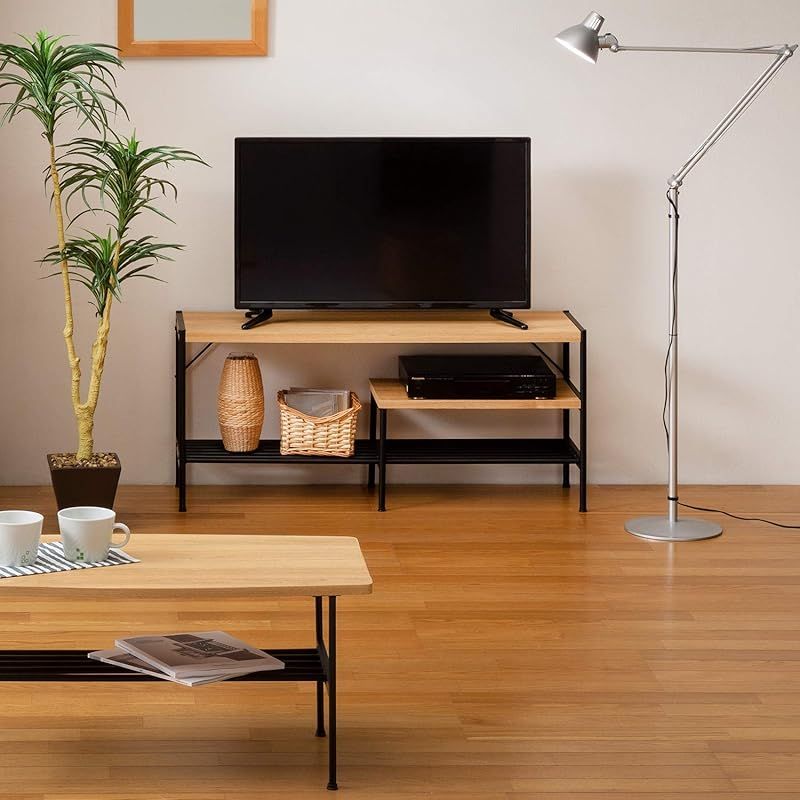 ❤24-37V対応❣組立簡単♪❤テレビ台☆ローボード・キャスター付き