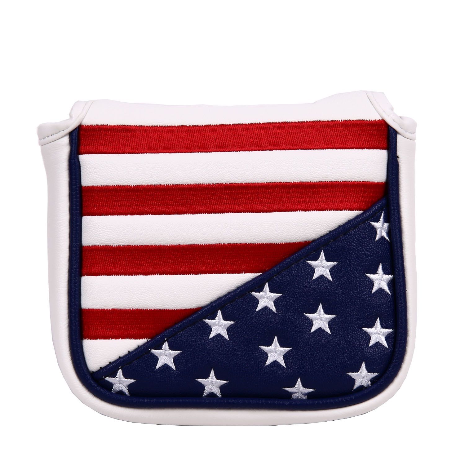 高品質 USA アメリカ国旗 スクエア型 パターカバー マグネットタイプ - メルカリ