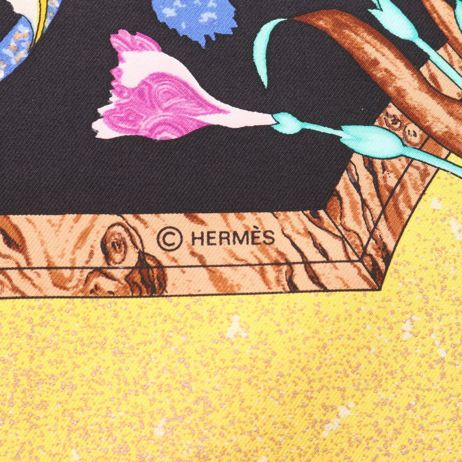 エルメス HERMES スカーフ カレ90 PIERRES d'Orient et d'OCCIDENT