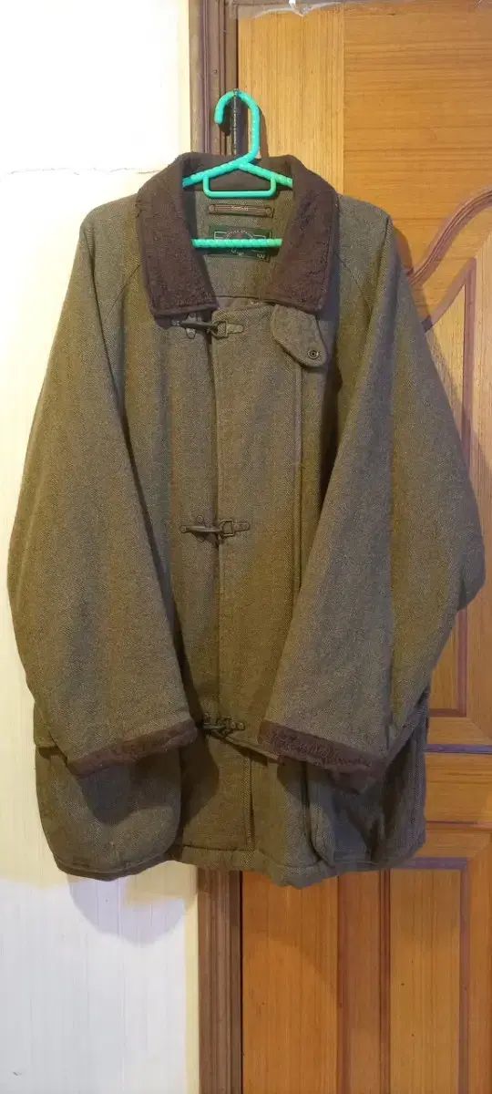 ヘリンボーン ウール ダッフル コート