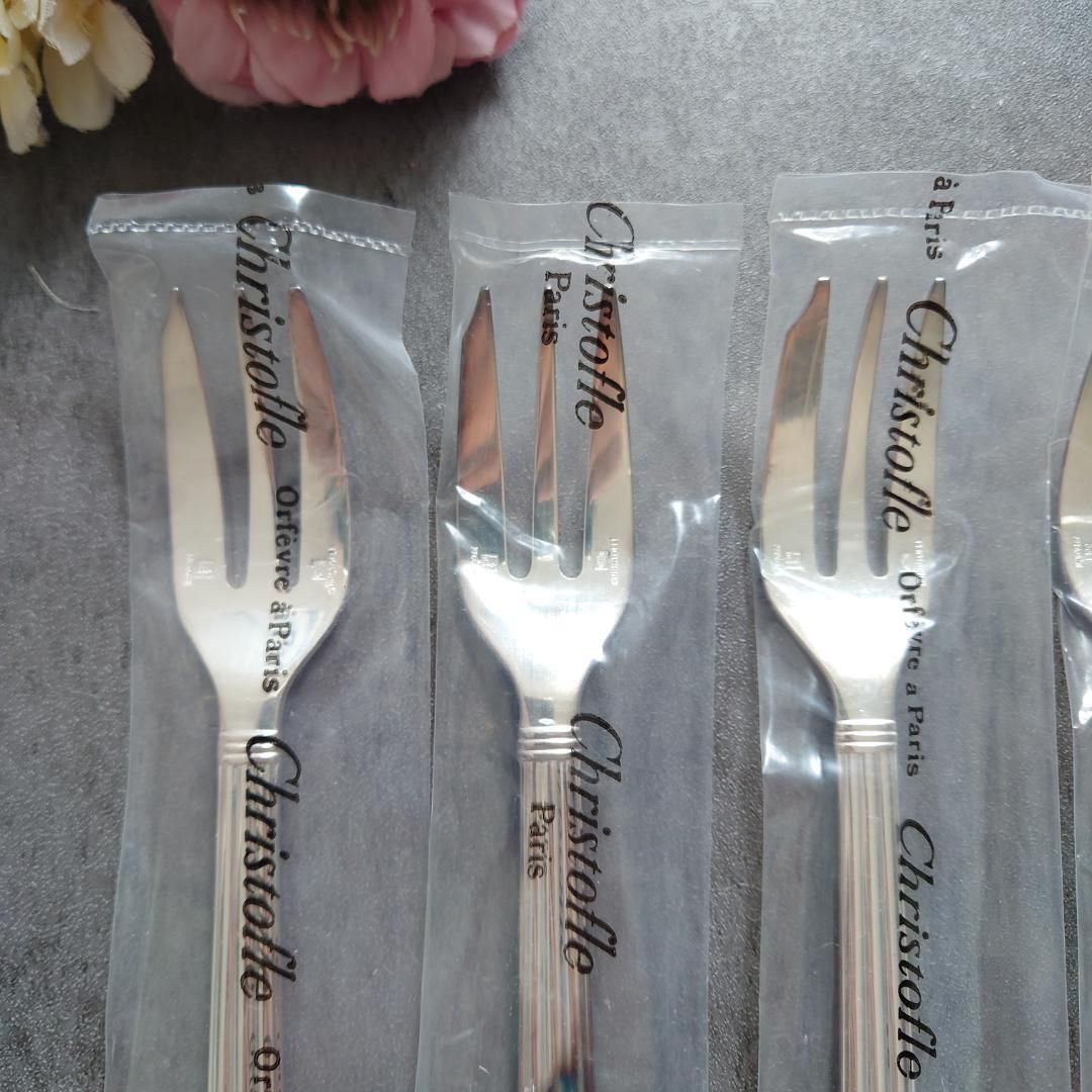 クリストフル アリア ケーキフォーク 未開封 6点