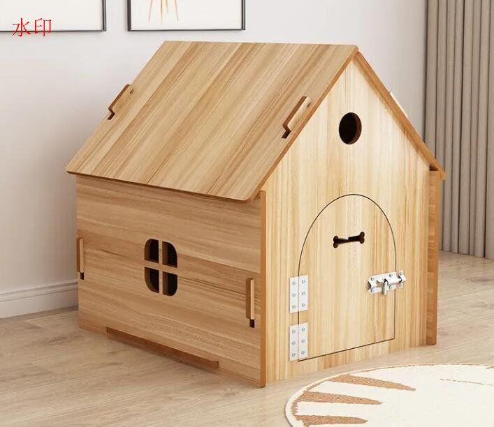 新入荷 ペット小屋冬の保温木製猫小屋犬小屋ペット犬別荘屋外木屋室内