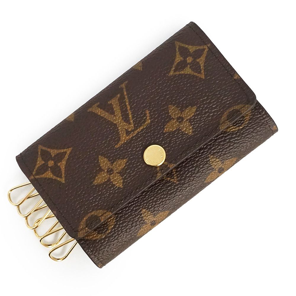 新品未使用 SAINT LAURENT キーケース グレインレザー グリーン サン