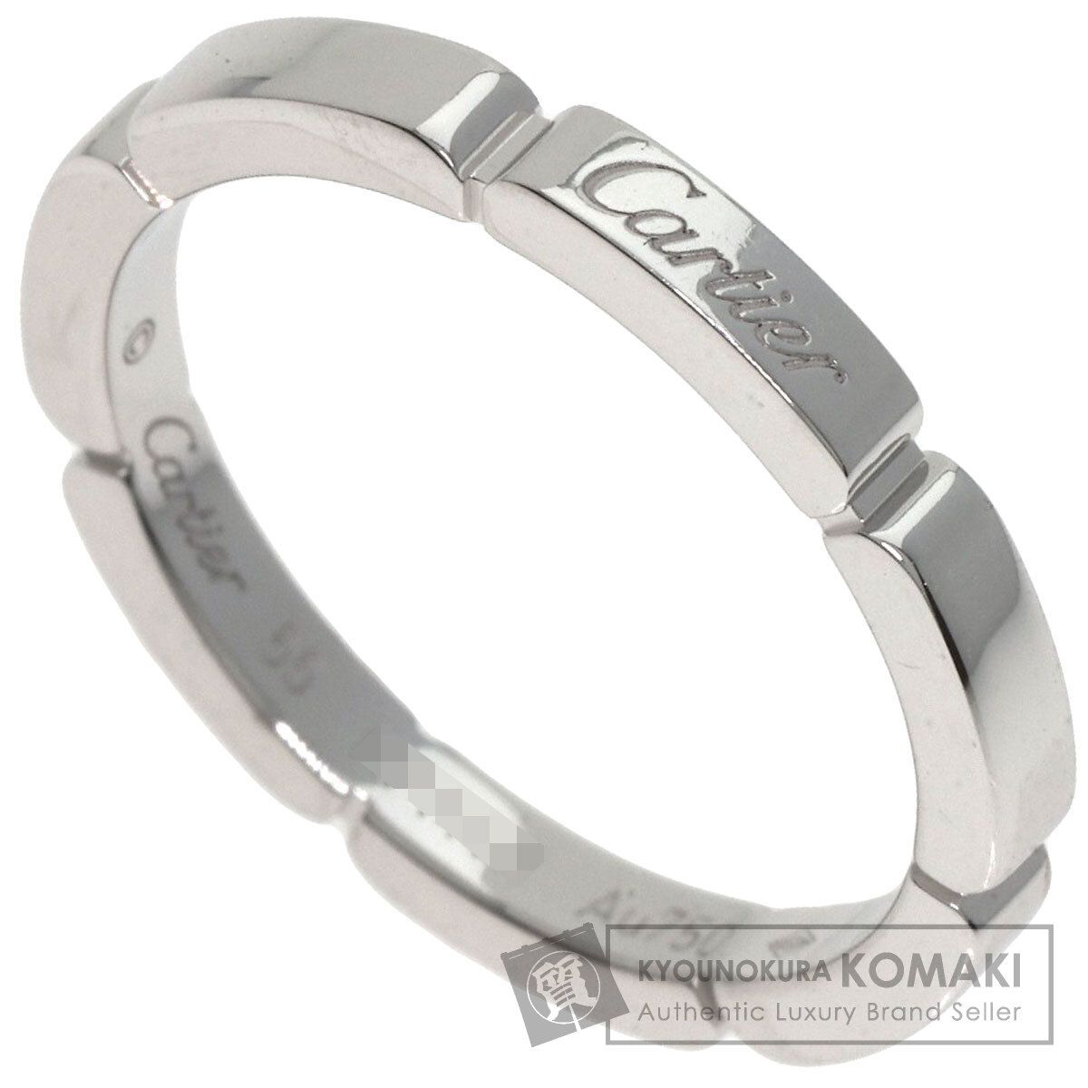 CARTIER カルティエ マイヨン パンテール 55 リング 指輪 K18WG レディース