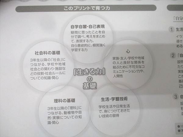 しちだ 七田式小学生プリント 生活 2年生 vol.2〜10 プリントセット 状態良 計9冊 046M2D しちだ 七田式小学生プリント 生活 2年生 vol.2～10 プリント