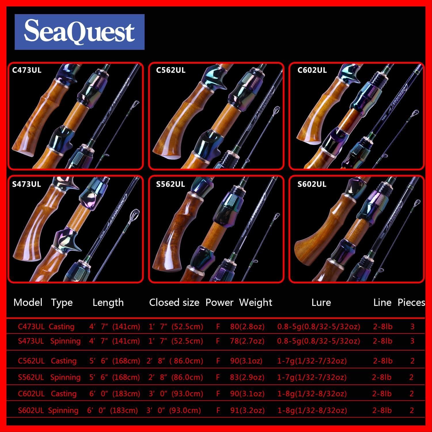 人気商品】釣竿 ベイトロッド 1 5'6UL 6'3L トラウト ロッド 9