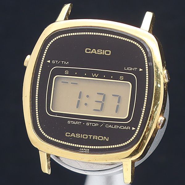 稼動 カシオ QZ 31CGS-15 カシオトロン デジタル メンズ腕時計 2000000