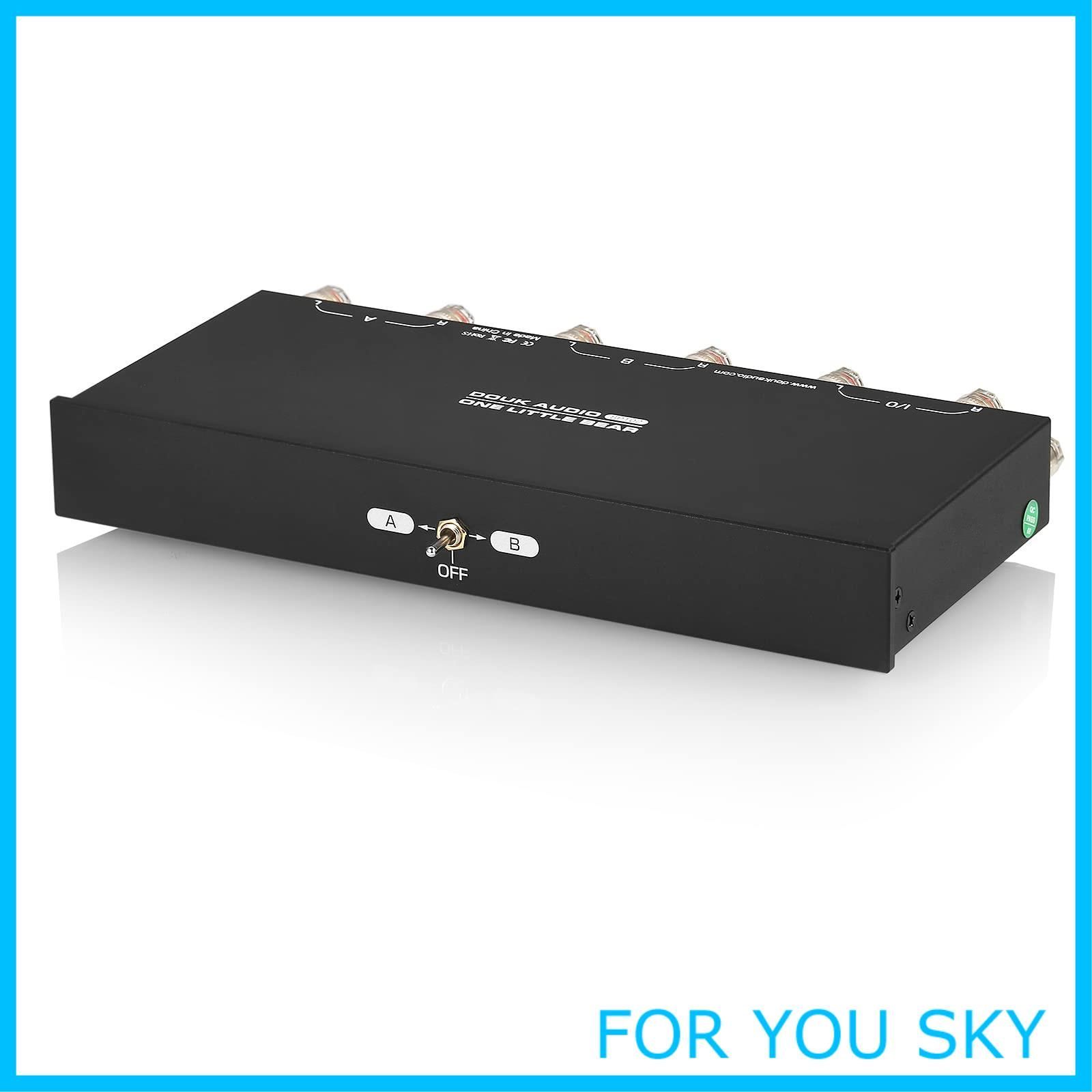 新着商品 Nobsound SP102 家庭用 2way ステレオ パワーアンプ|スピーカー セレクター パッシブ オーディオ スイッチャー 1-IN-2-OUT | 2-IN-1-OUT