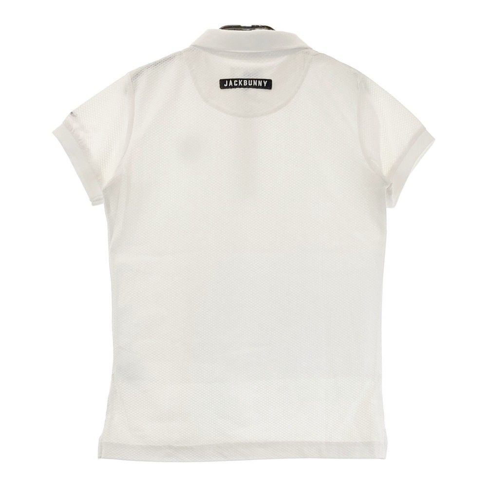 Jack Bunny!! ポロシャツ サイズ0 ホワイト サイズ：0 JACK BUNNY