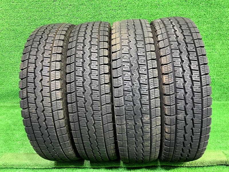 DUNLOP スタッドレス ダンロップ ウィンターマックスSV01 145R12 6PR 4本 7ミリ